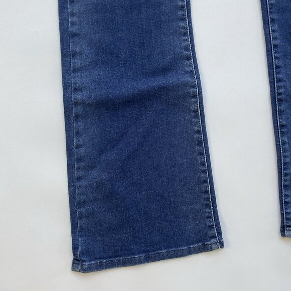 $198 Diesel Women’s Lowleeh Slim Bootcut Jeans Low Waist Blue 084KY Size 28 - Picture 4 of 13